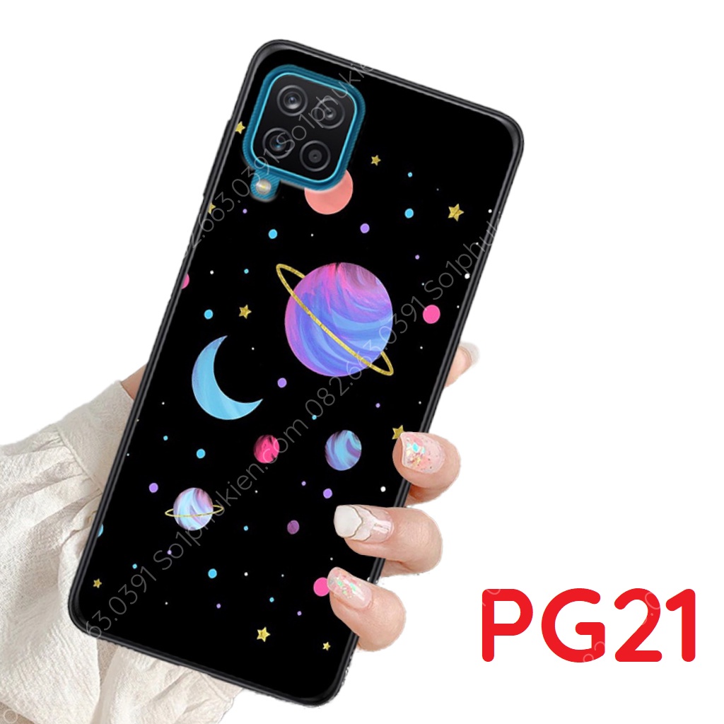 Ốp lưng Samsung Galaxy A12 - A22 4G - M32 - A22 5G in hình vũ trụ,ngân hà cực hot