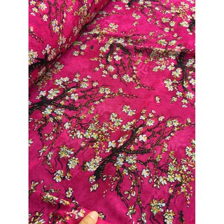 Voan chiffon 06: 1m=35k Chất voan cực mịn, mềm rũ, nhẹ bay. Lên áo dài thì đẹp miễn chê luôn ạ