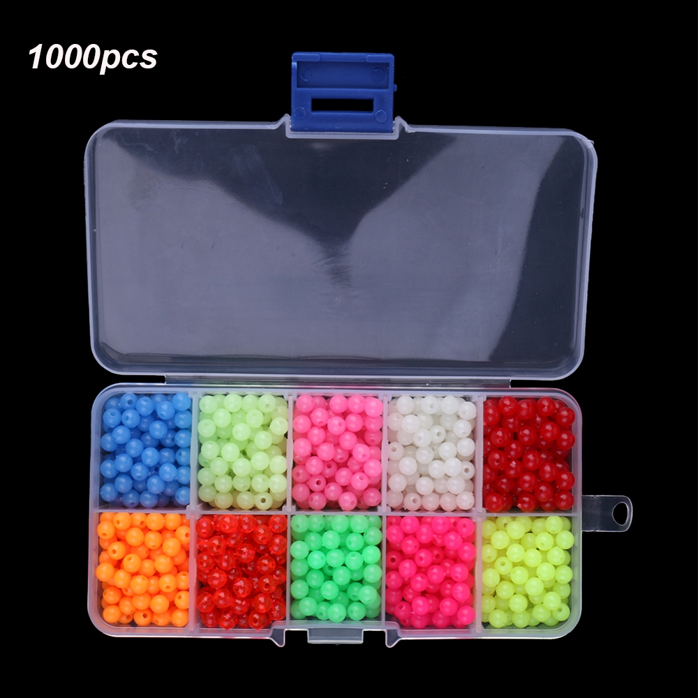 1000 cái nút chặn lưỡi câu nhựa tiện dụng