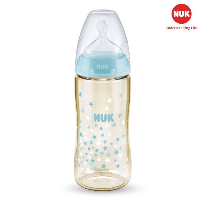 BÌNH SỮA CỔ RỘNG NUK PPSU 150ML / 300ML NHẬP KHẨU ĐỨC