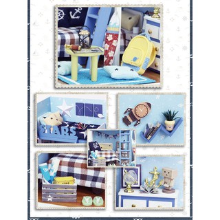 Mô Hình Nhà Lắp Ráp Diy Xinh Xắn