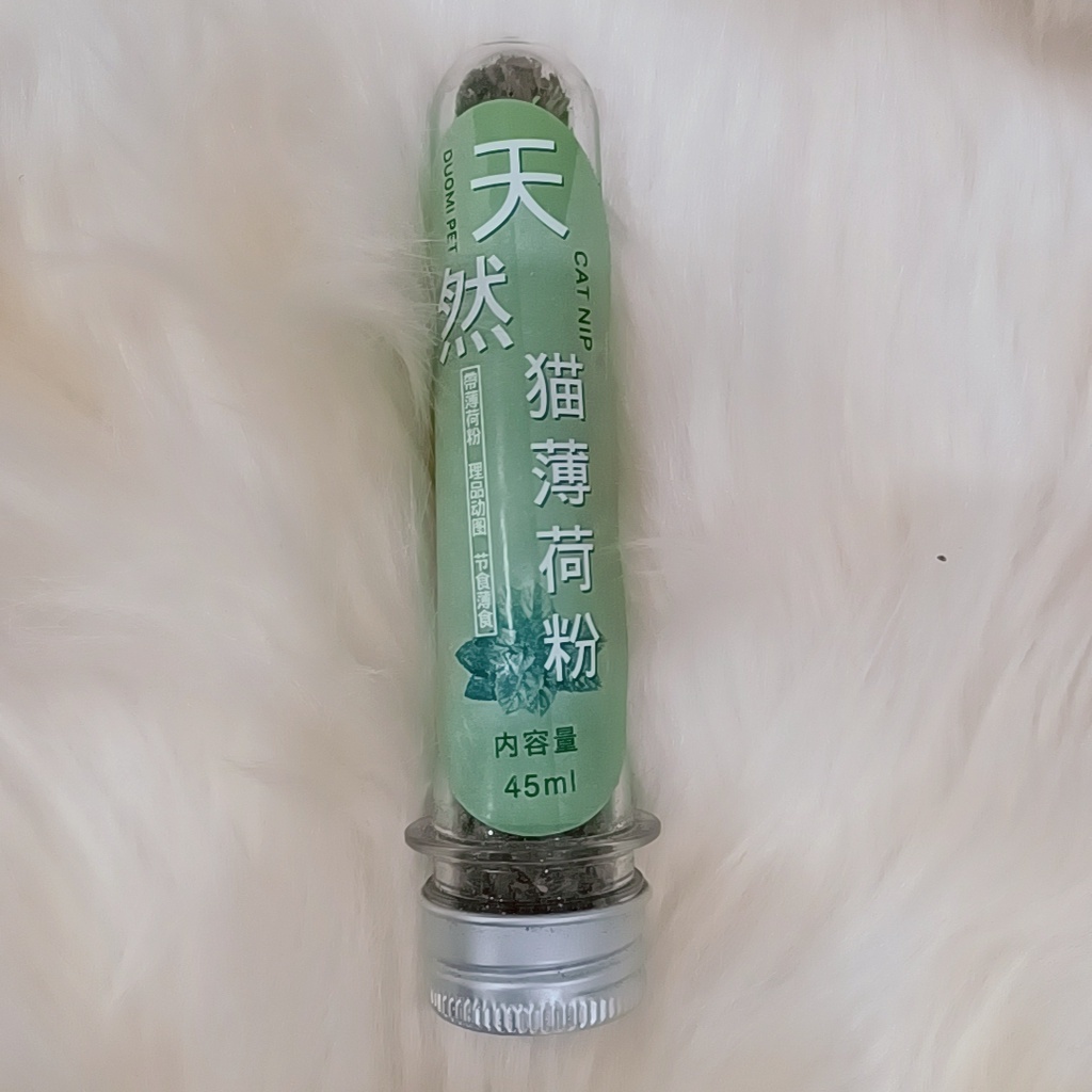 CỎ MÈO CATNIP ỐNG 45GR GIẢM STRESS CHO MÈO