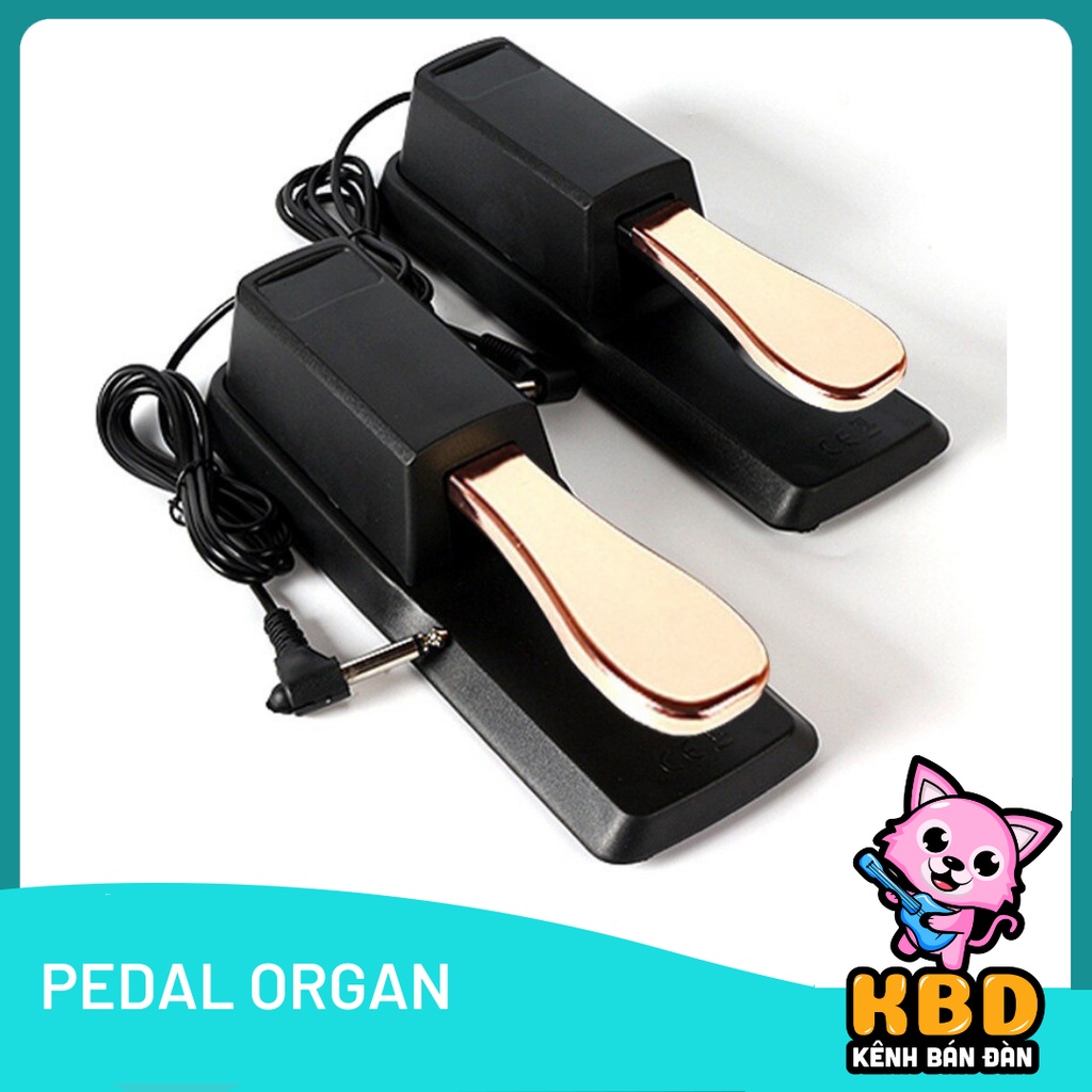 Chân đạp Pedal Organ Sustain KBD dành cho đàn Organ, Piano điện, Electric Keyboards