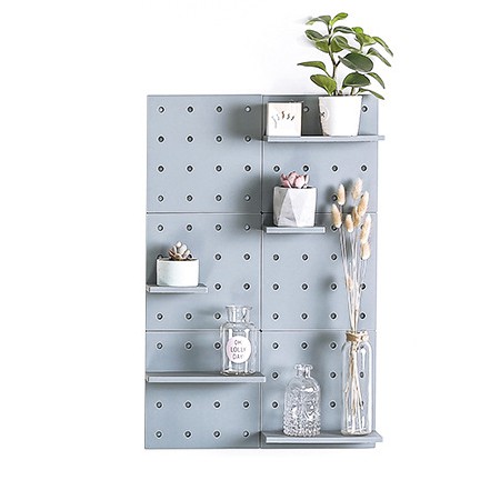 Bảng Pegboard Đục Lỗ Treo Tường Bảng Kệ Giá Dán Tường Treo Đồ Gia Dụng