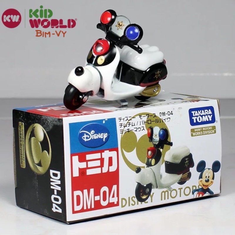 Xe mô hình Tomica Box Disney Motors DM-04. Made in China. MS: 623.