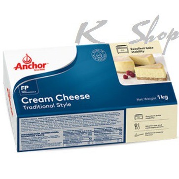 Phô mai kem Anchor 1kg / CREAM CHESSE ANCHOR 1KG