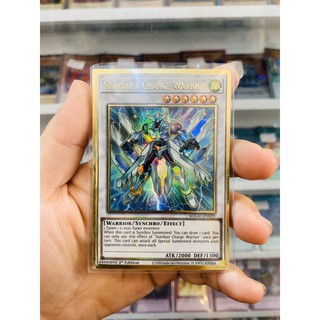 Thẻ Bài Lẻ YugiOh! Mã MAGO-EN029 - Stardust Charge Warrior - Premium Gold Rare - 1st Edition