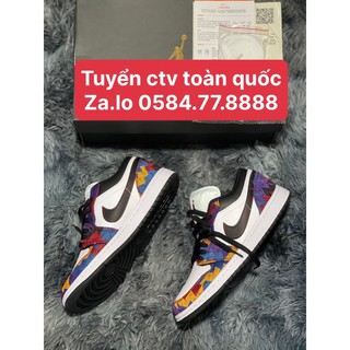 giày thể thap thổ cẩm tím cao cấp sale+ tặng dây giày