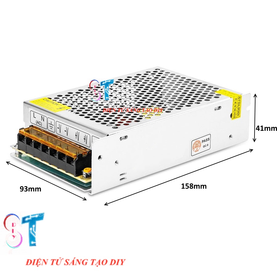 Nguồn Tổ Ong 12V 5A