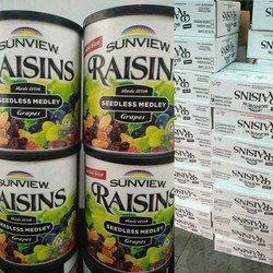 NHO Mỹ THẬP CẨM Sunview Raisins 425g DATE 06 / 2022 DATE MỚI | BigBuy360 - bigbuy360.vn