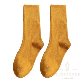 Tất Ulzzang Cao Cổ - Tất nữ nhún cổ cao vớ nữ phong cách vintage hàn quốc (Hàng có sẵn)