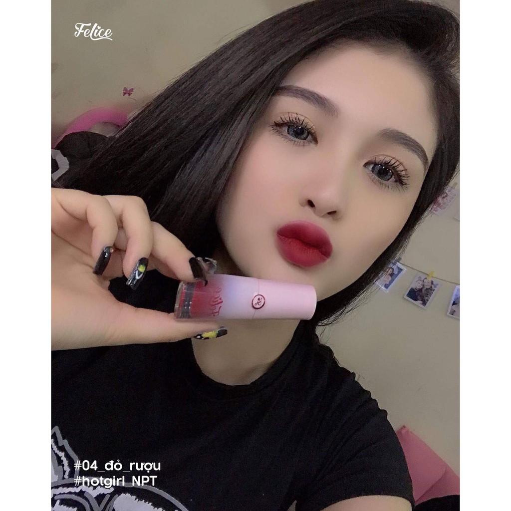 (Có Quà Tặng) Son Kem Lì Chính Hãng Felice Matte Liquid Lipstick | BigBuy360 - bigbuy360.vn