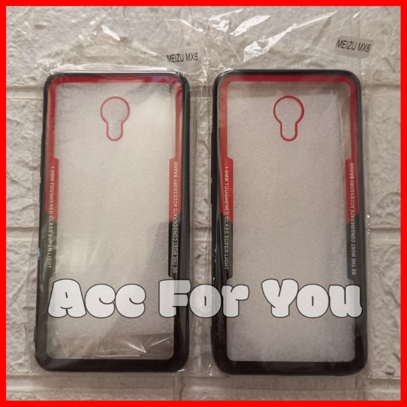 Ốp Điện Thoại Kính Cường Lực Cứng Siêu Nhẹ Cho Meizu MX6