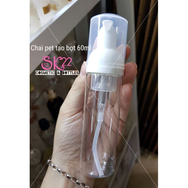 SET 5/10 CHAI NHỰA TẠO BỌT 60ml