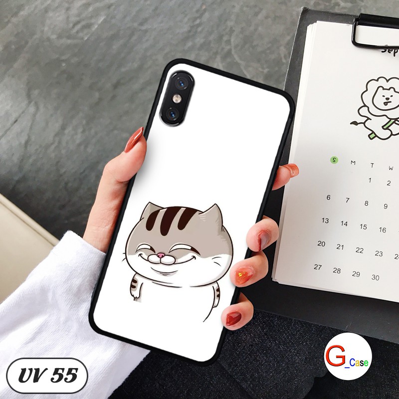 Ốp điện thoại Xiaomi Mi 8 Pro - lưng nhám viền dẻo