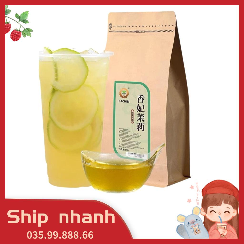 Trà nhài HÀM HƯƠNG 500gr (gói) trà hoa quả,xanh sữa