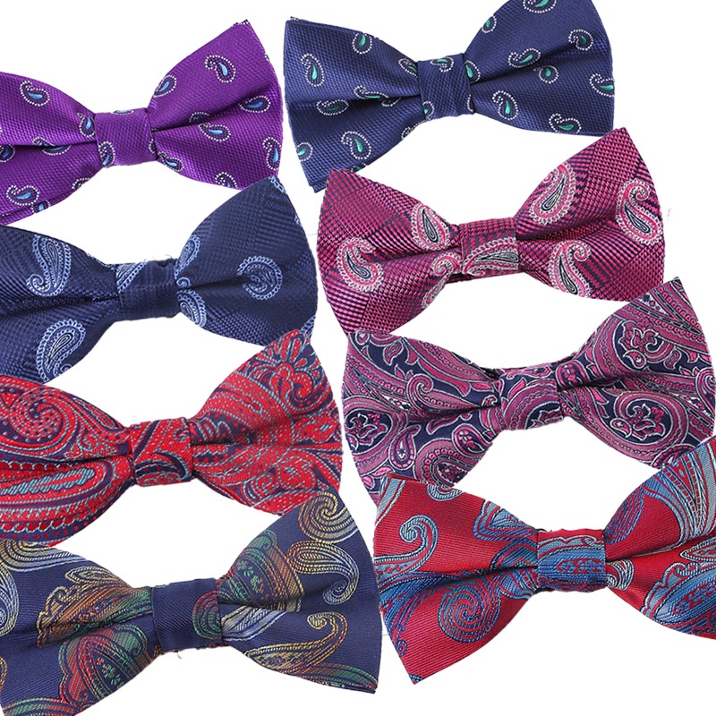 Nơ Bướm Xinh Xắn Chất Lượng Dành Cho Nam 12cm * 6cm