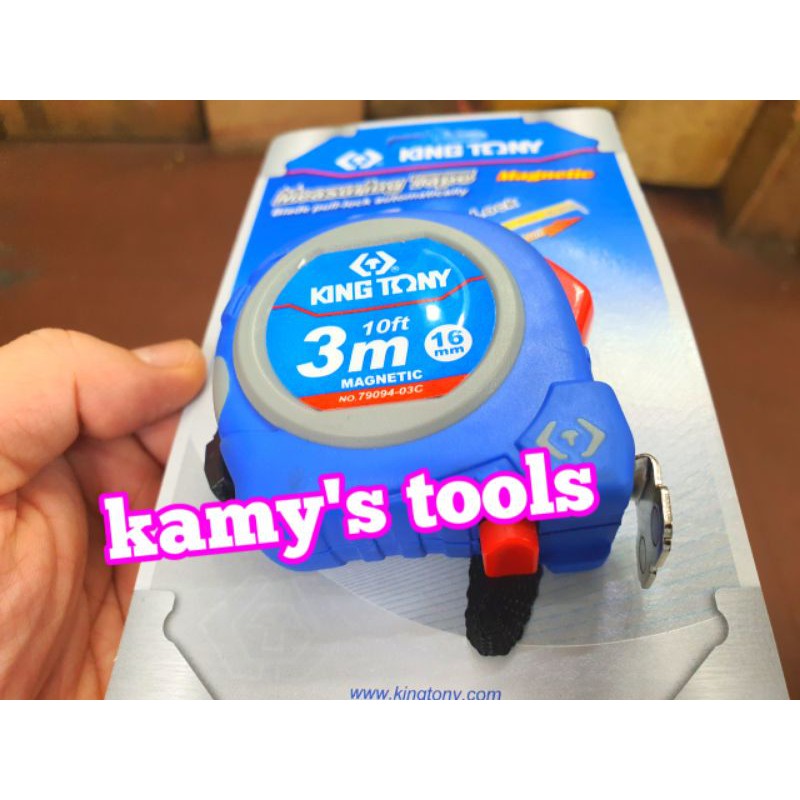 Thước cuộn thép 3m bản 16mm Kingtony model 79094-03C/79093-03M