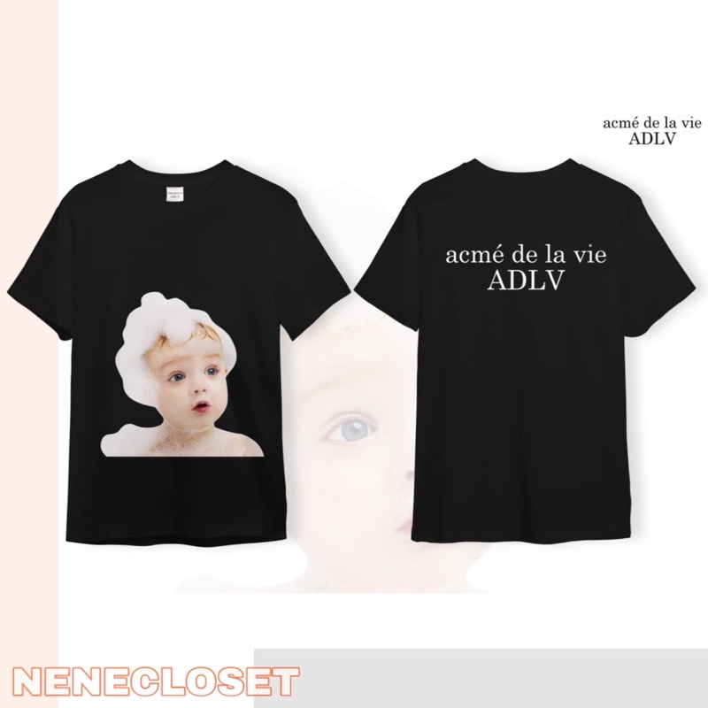 Áo ADLV Thun cotton cao cấp [COTTON] - Mẫu 3 bé dễ thương