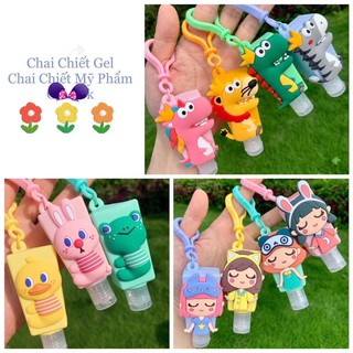 Vỏ chai chiết gel rửa tay/chiết mỹ phẩm sữa tắm cute