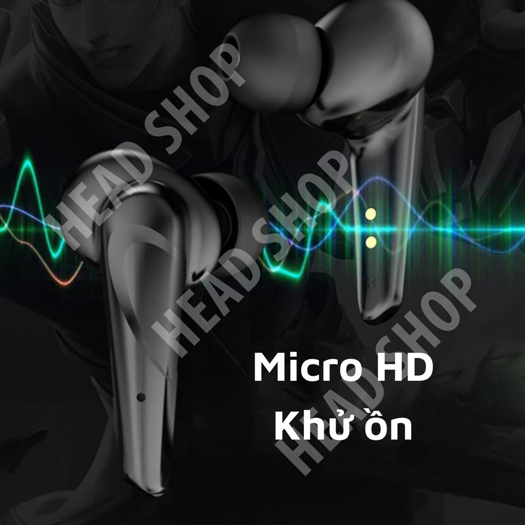 Tai nghe Bluetooth Gaming G11- X15 - X15S độ trễ thấp có mic công nghệ giảm tiếng ồn Thể Thao Kèm Hộp Sạc HeadShop