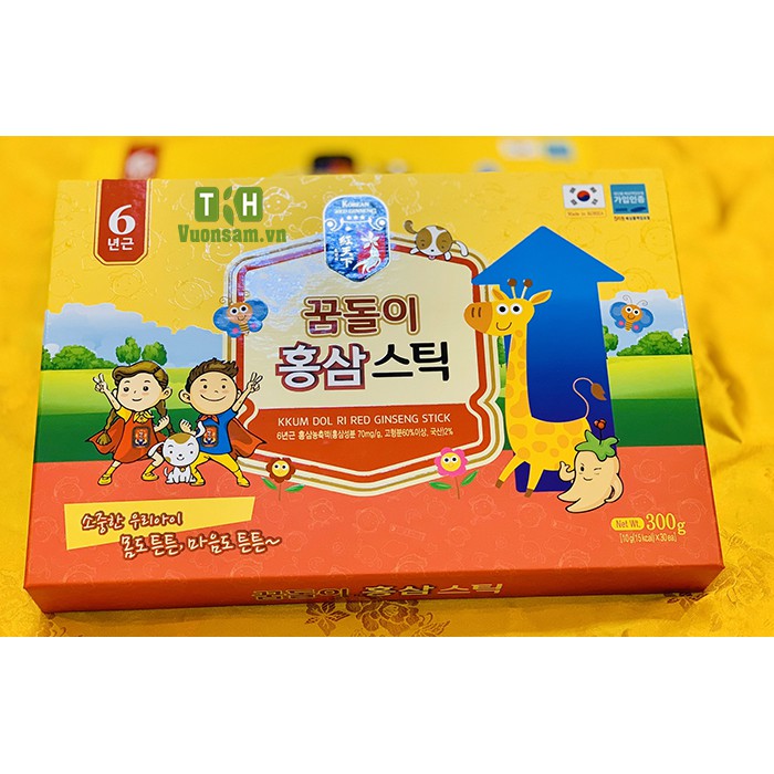 Nước Hồng Sâm Baby Deahan 30 gói | Thế Giới Skin Care