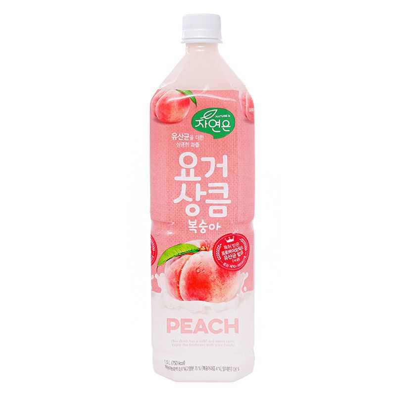 Nước sữa chua lợi khuẩn Woongjin chai 1.5 lít