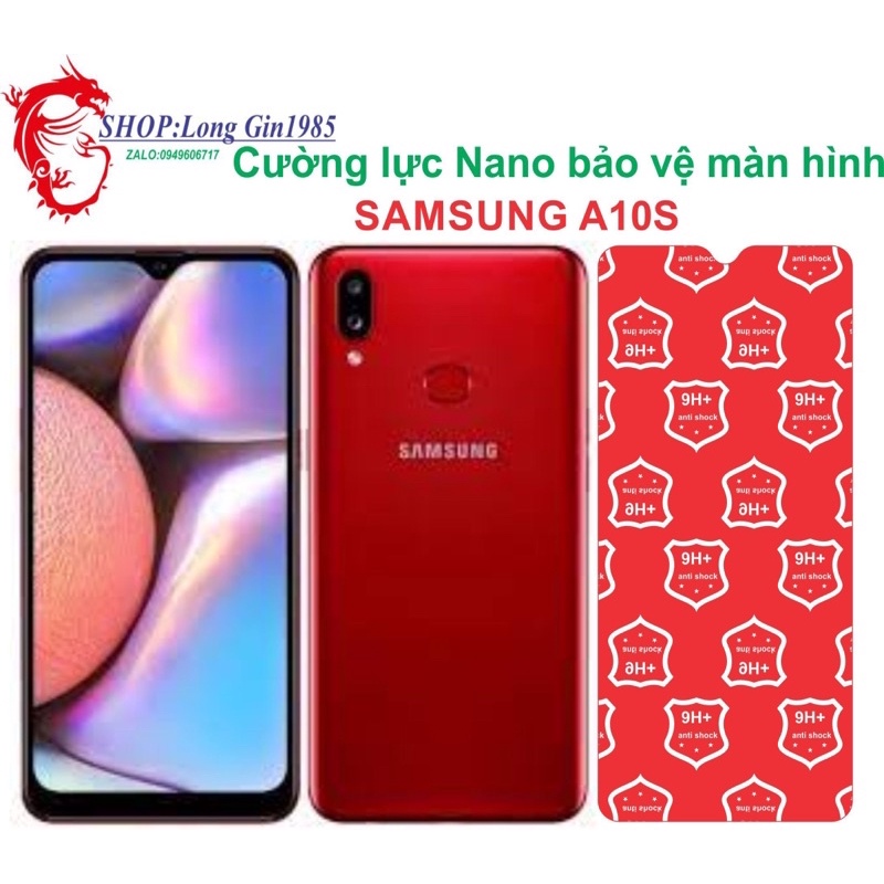 Samsung A10S Cường lực Nano chống va đập chống trầy xước