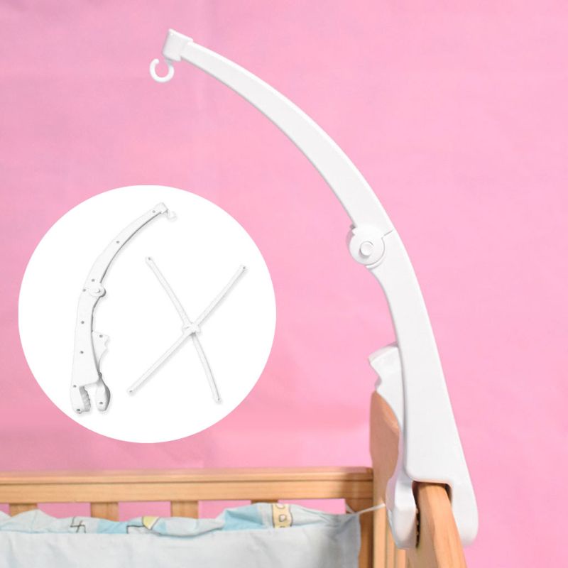 Giá Đỡ Điện Thoại Di Động Gắn Chuông / Vuốt Xoay Gắn Nôi Em Bé Sơ Sinh Siêu Bền