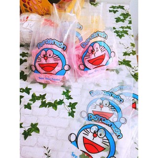 Túi nilong in 3 màu hình doraemon