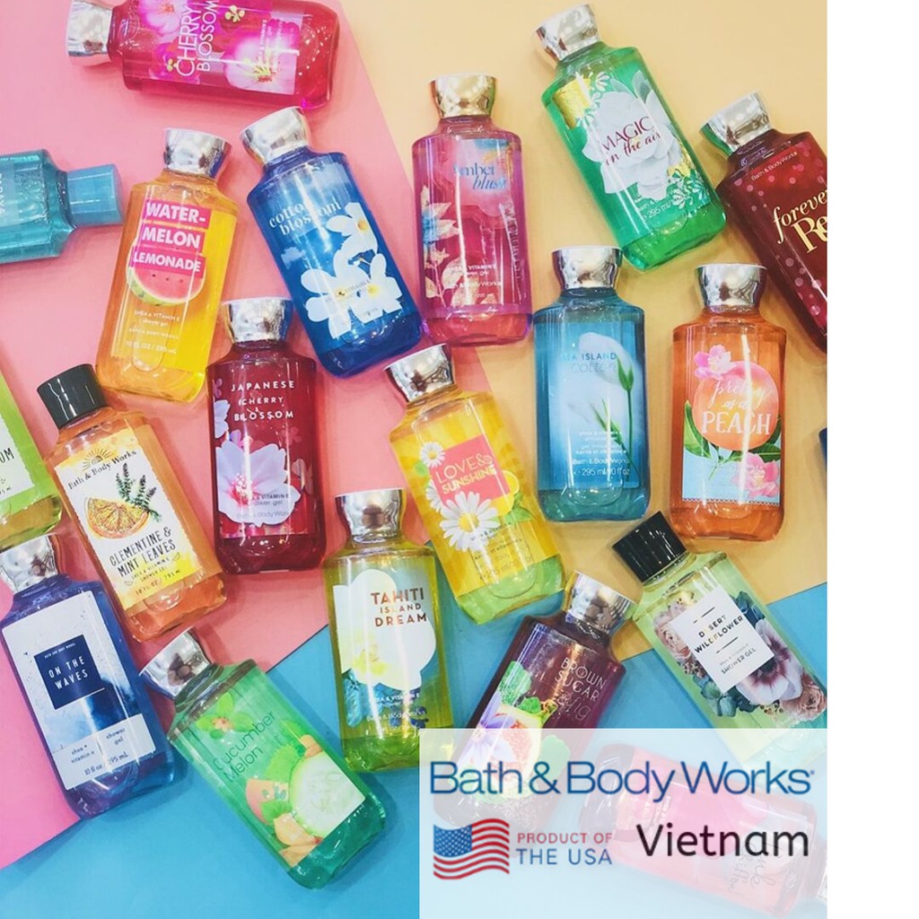 [ĐỦ MÙI] Sữa Tắm Bath And Body Works - 295ml