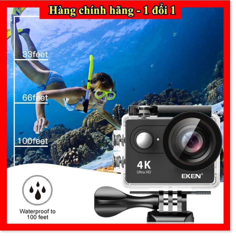 ✔️ [Top sale] -  Camera Hành Trình 4K Ultra HD Wifi Kết Nối Với Điện Thoại Live Stream Eken H9R