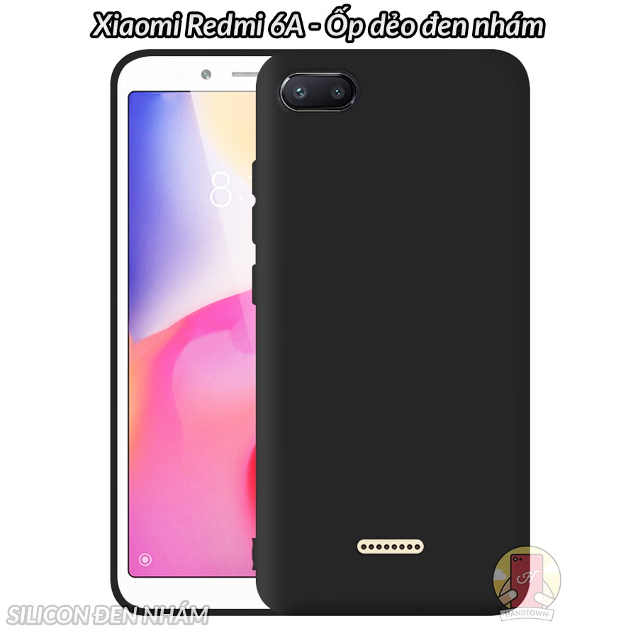 Ốp dẻo đen nhám chống trầy Xiaomi Redmi 6A