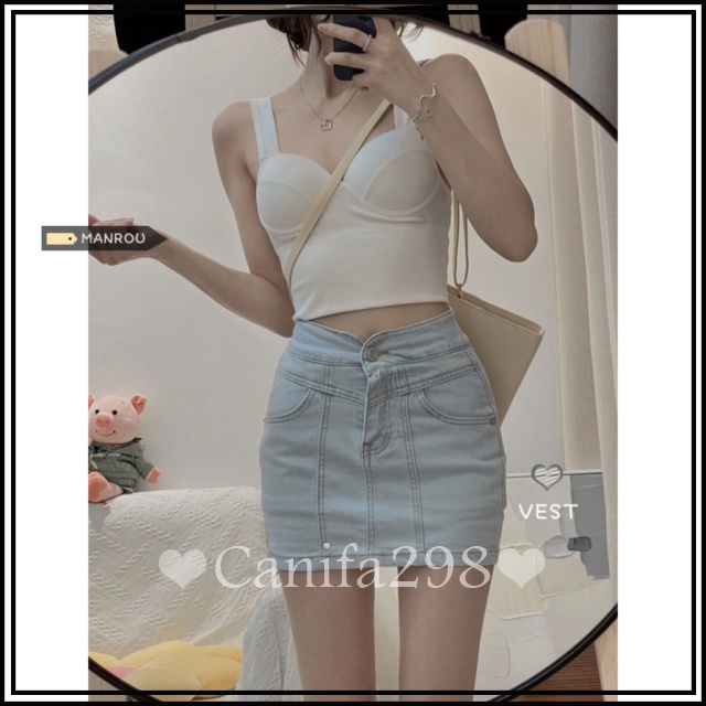 Siêu đẹp - Áo bra cotton corset năng động trẻ trung
