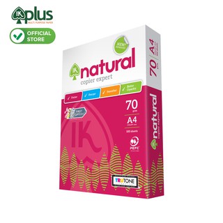 [Có VAT] Thùng Giấy A4 IK Natural 70gsm (5 reams)
