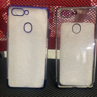 Ốp lưng oppo R15 dẻo trong xi viền