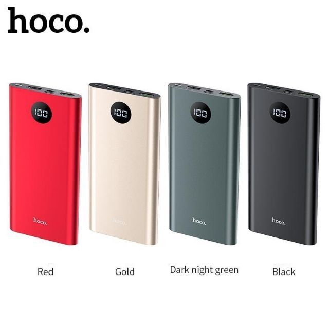 Pin Sạc Dự Phòng Hoco B16 Max 12000mAh Lõi Pin Polymer - Hàng Chính Hãng Hoco