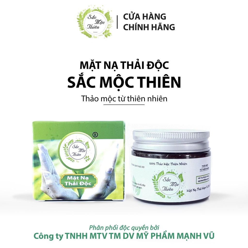 Mặt Nạ Thải Mụn Sắc Mộc Thiên - Đẩy Mụn Ẩn Thải Độc Tố | BigBuy360 - bigbuy360.vn