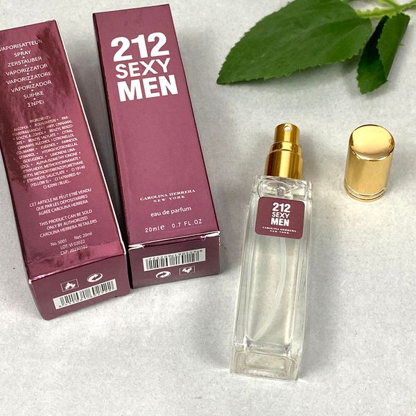 Nước hoa 212 Sexy Men 20ml thơm lâu hương ngọt dịu quyến rũ Nước hoa nội địa trung nam