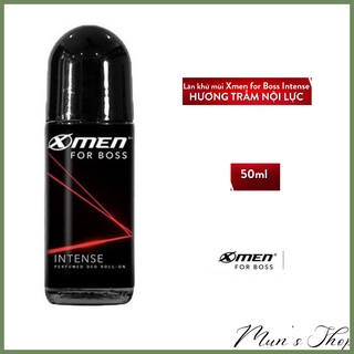 Lăn khử mùi xmen for boss intense 48h - lăn nách deo roll-on 50ml