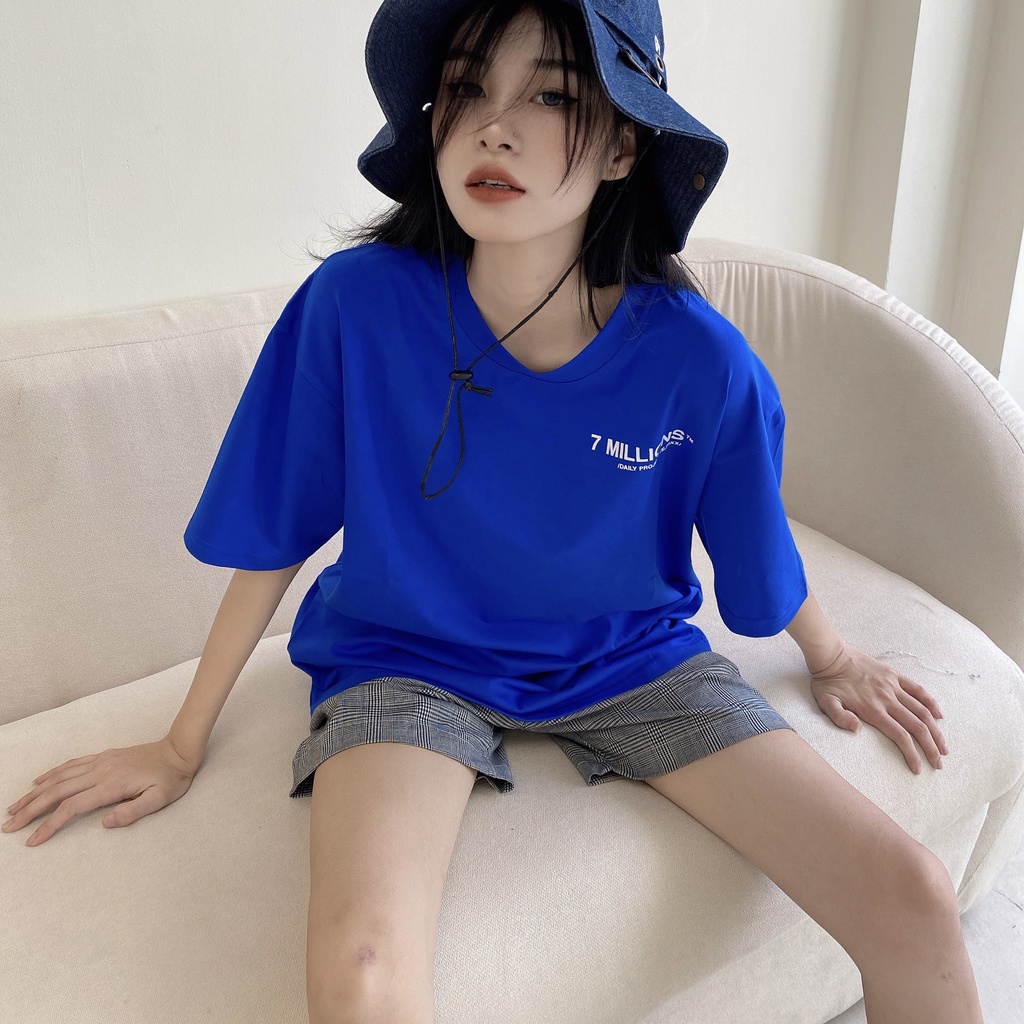 Áo thun 7millions Basic Daily 5 màu / Unisex / Vải cotton 4 chiều / Oversize | BigBuy360 - bigbuy360.vn