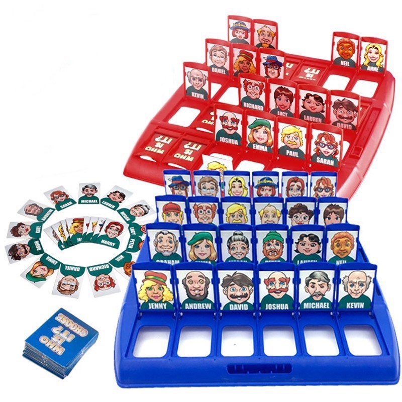 Sẵn sàng giao hàng Who is it Board Game Guess I Am Practice Nhận dạng nhân vật Tăng cường phát triển
