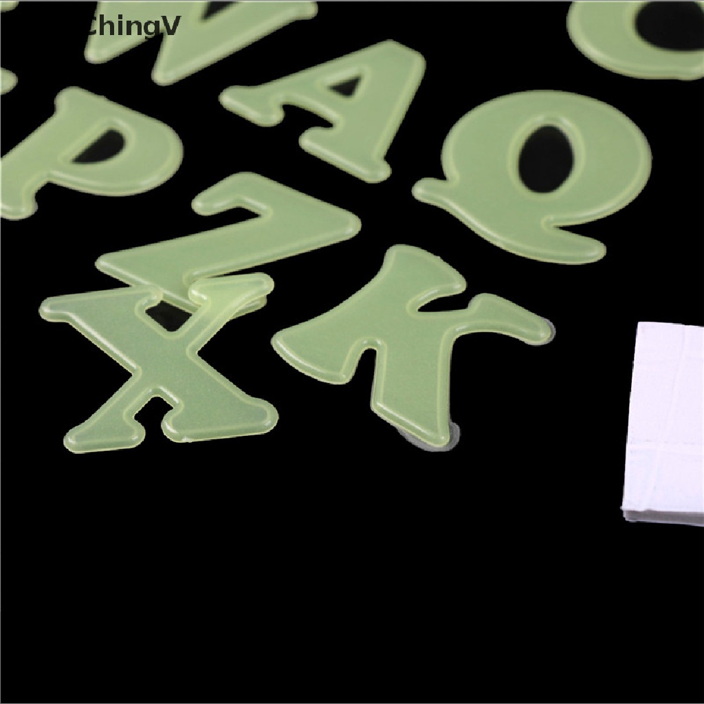 Bộ 26 Chữ Cái Dạ Quang Dán Trang Trí Phòng Ngủ Cho Bé