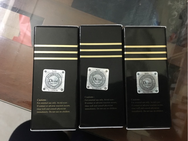 Nước hoa Dionel đen, trắng, cam - Nước hoa 5ml