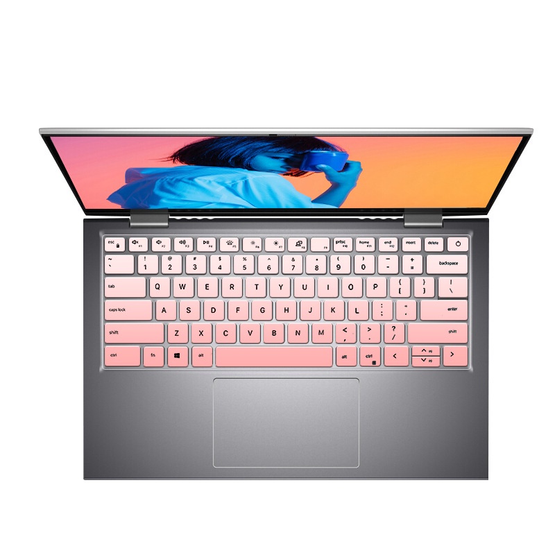 Miếng Dán Bàn Phím Bằng Silicon Mềm Siêu Mỏng Chống Nước Chống Bụi Cho 14 inch Dell Vostro 5310 14pro-5418