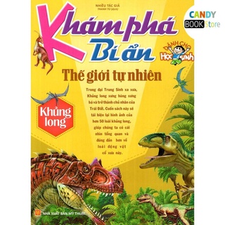 Sách- khám phá bí ẩn thế giới tự nhiên dành cho học sinh - khủng long