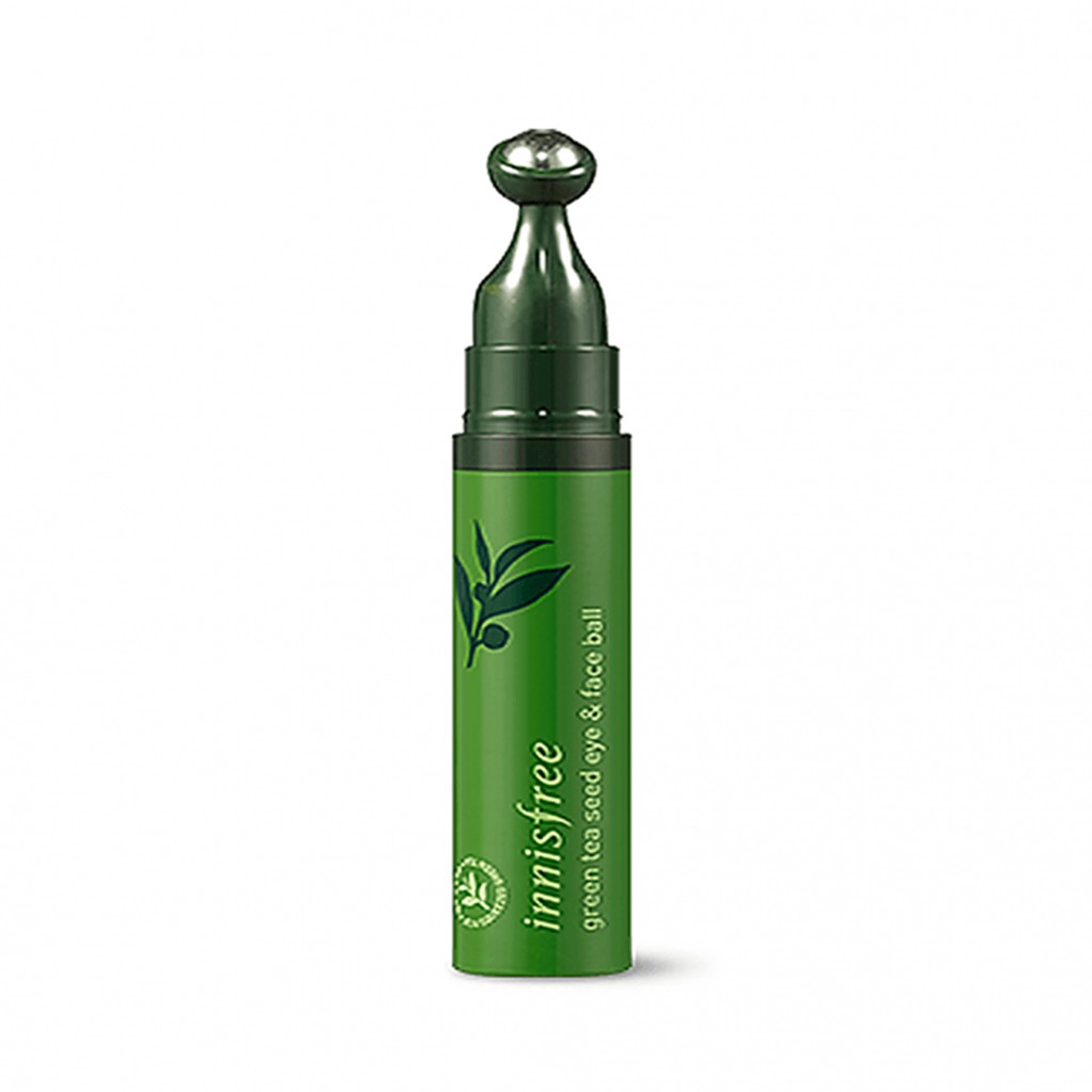 THANH LĂN DƯỠNG MẮT + MẶT INNISFREE GREEN TEA SEED EYE + FACE BALL