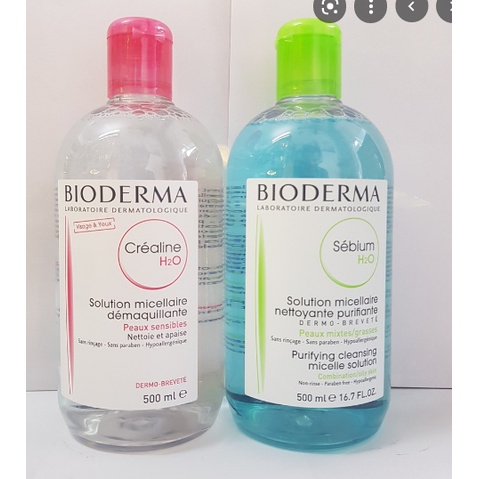 [Mã 44FMCGSALE1 giảm 10% đơn 250K] Nước Tẩy Trang Bioderma Senbio 500ml[CHUẨN PHÁP] | BigBuy360 - bigbuy360.vn