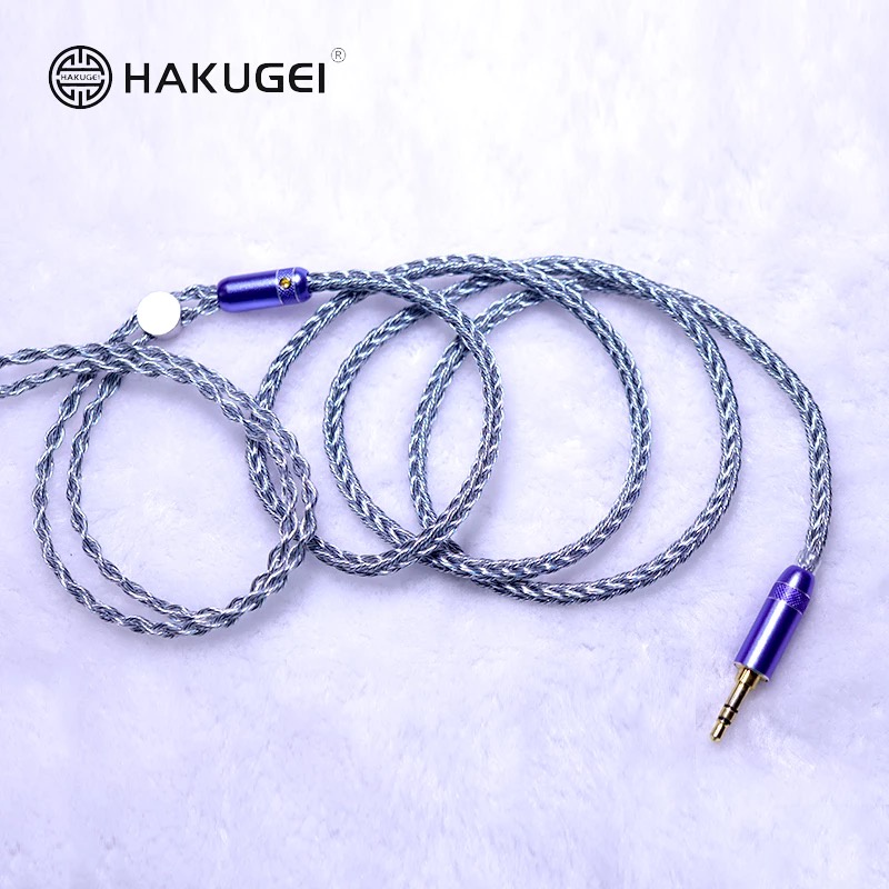 Dây Cáp Nâng Cấp Cho Tai Nghe AS16 PRO ESX EDX PRO SE215 UE900 S12 Aira KATO HAKUGEI Crape Myrtle Litz 5N OFC 2Pin 0.78mm QDC MMCX
