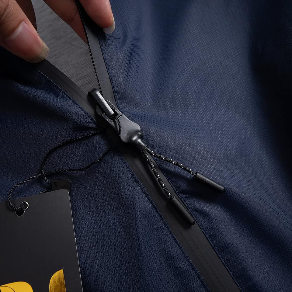 Áo Gió Lót Cotton Vải Vân Gạo Nam Nữ, 2 Lớp, Mũ Tháo Rời, Chống Nước, Chống Gió, Chống Nắng. | BigBuy360 - bigbuy360.vn